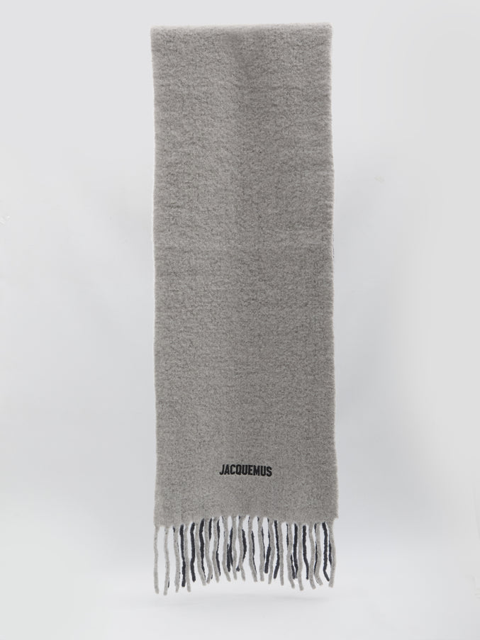 Jacquemus Moisson Scarf QT Grey