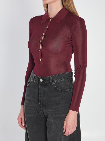 Self Portrait Knit Bodysuit