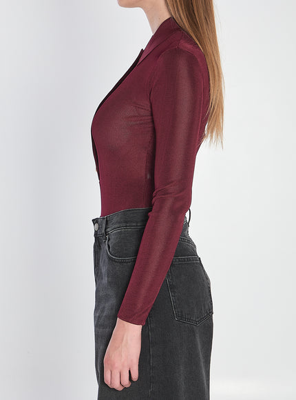 Self Portrait Knit Bodysuit
