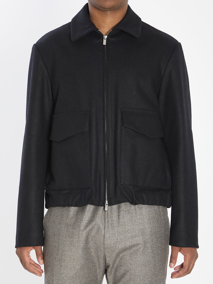 Barena Magan Caramal Outerwear Black