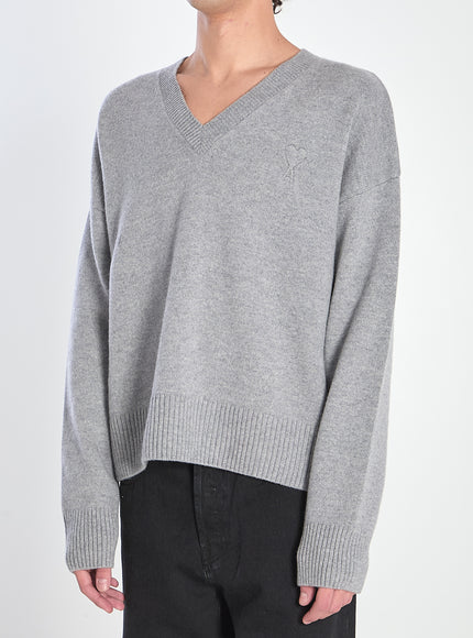 Ami Paris V-neck Sweater