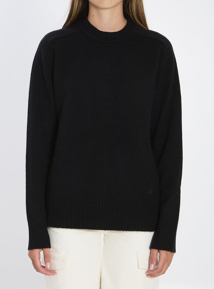 Loulou De Saison Baltra Cashmere Sweater Black