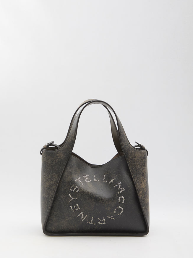 Stella Mccartney Large Stella Logo Bag QT Grey