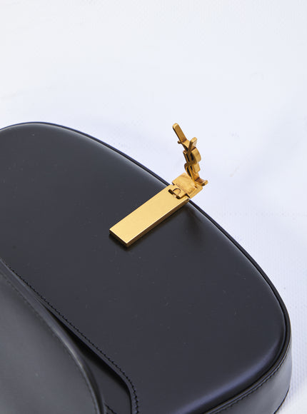Saint Laurent Voltaire Mini Bag In Box Leather
