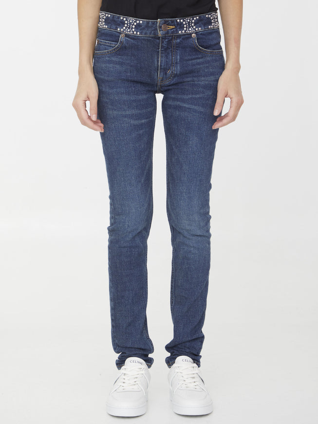 Celine Néo Skinny Jeans Blue