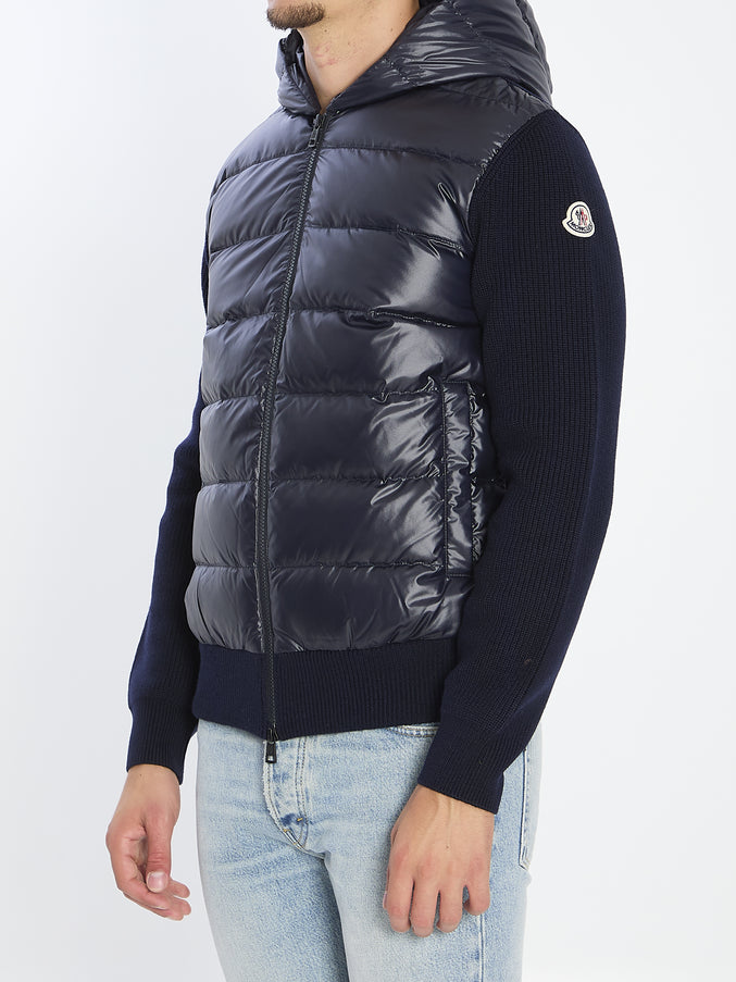 Moncler Shiny Padded Cardigan