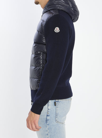 Moncler Shiny Padded Cardigan