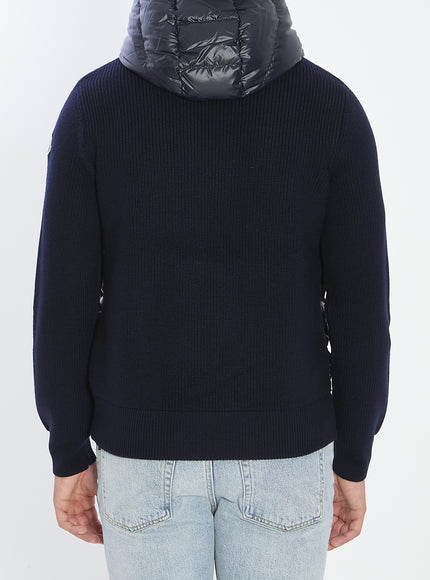 Moncler Shiny Padded Cardigan