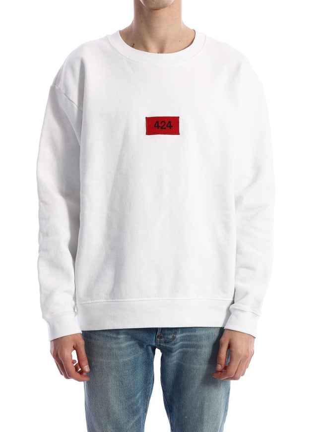 424 Sweatshirt Logo White - Ellie Belle