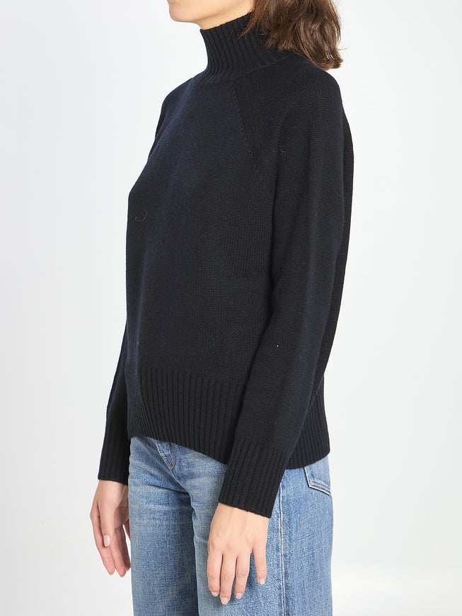 Allude Turtleneck In Wool And Cashmere