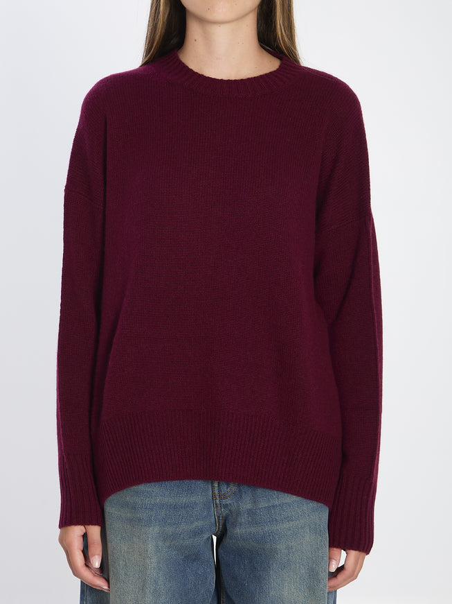 Allude Cashmere Sweater Bordeaux