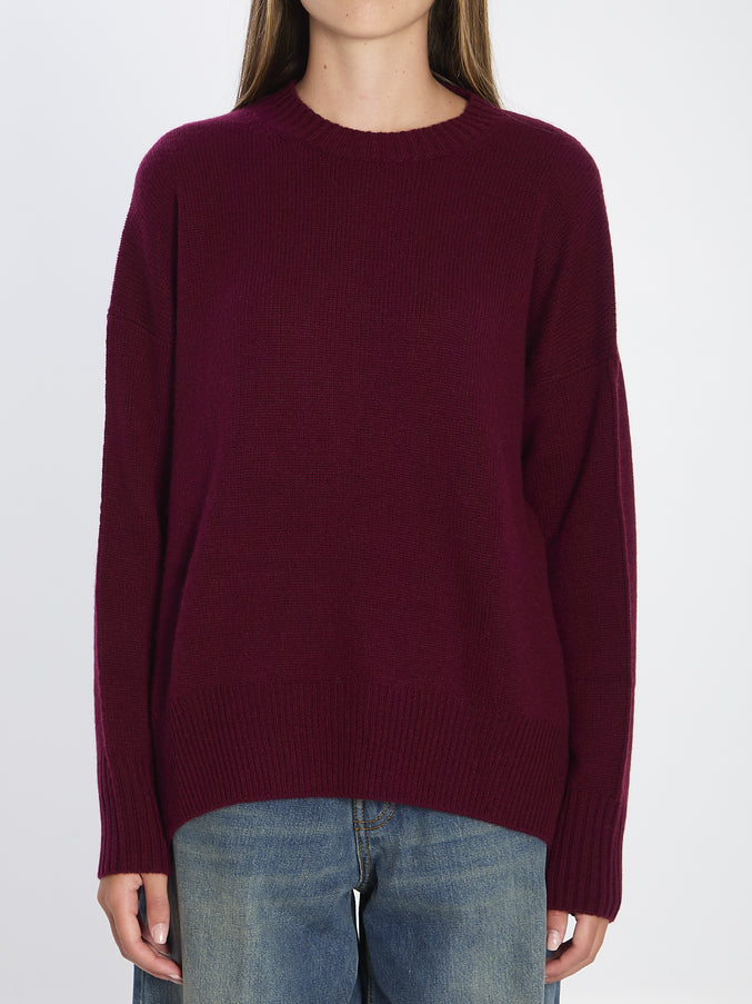 Allude Cashmere Sweater Bordeaux
