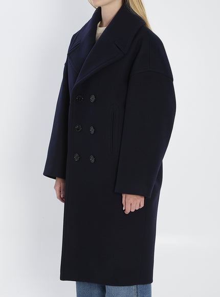 Celine Long Peacoat