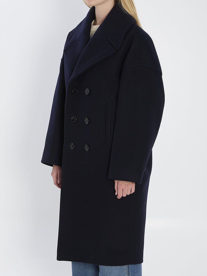 Celine Long Peacoat