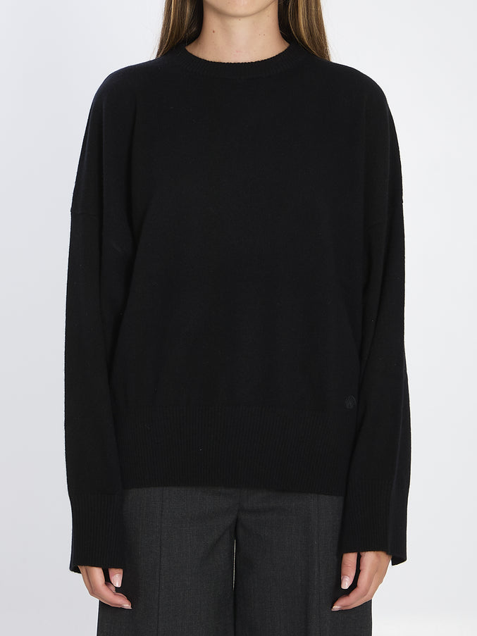 Loulou De Saison Anaa Cashmere Sweater Black