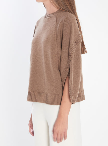 Max Mara Sweater In Wool And Cashmere