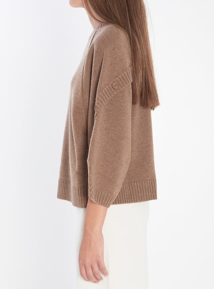Max Mara Sweater In Wool And Cashmere