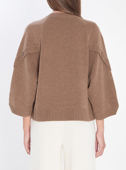 Max Mara Sweater In Wool And Cashmere