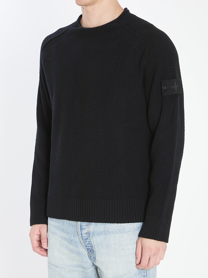Stone Island Ghost Piece Crawneck Sweater