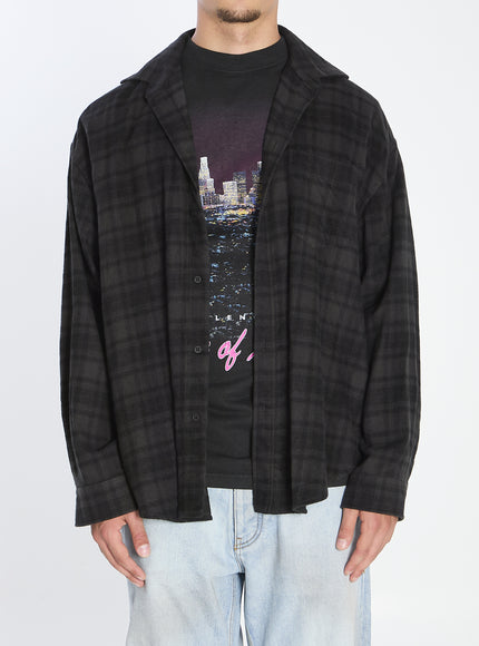 Balenciaga Layered-effect Shirt Black