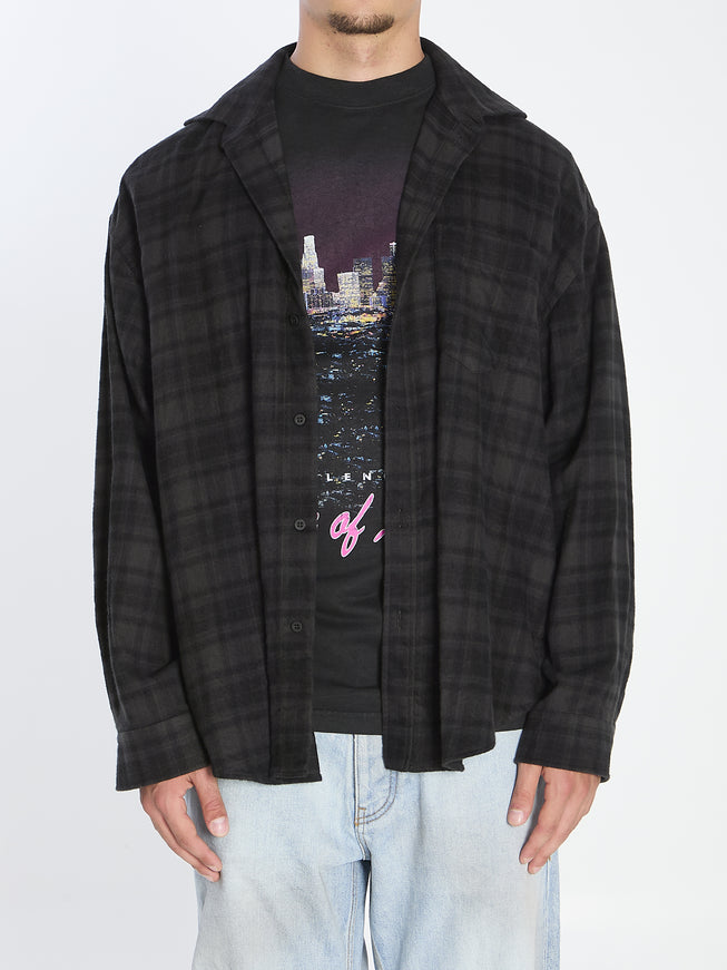 Balenciaga Layered-effect Shirt Black