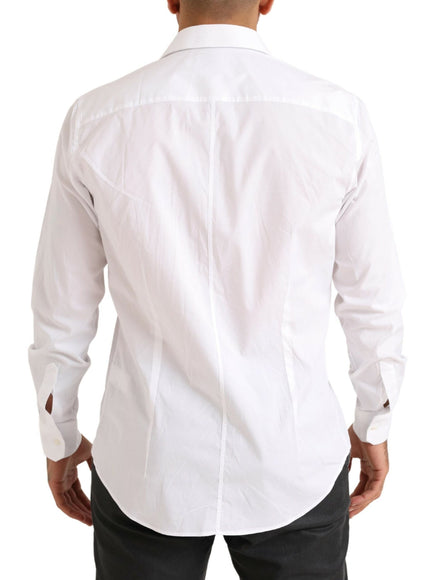 Dolce & Gabbana Elegant Slim Fit Cotton Dress Shirt