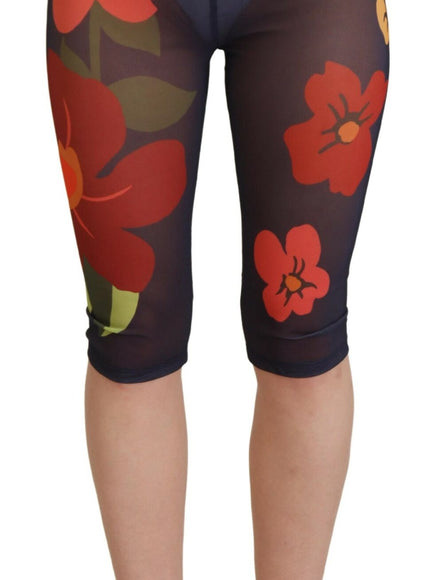Dolce & Gabbana Floral High-Waist Leggings