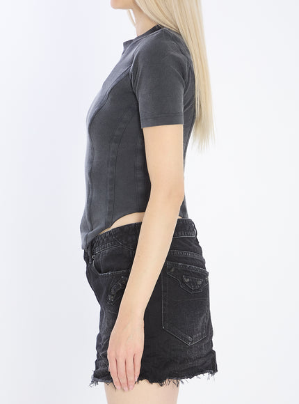 Balenciaga Corseted T-shirt