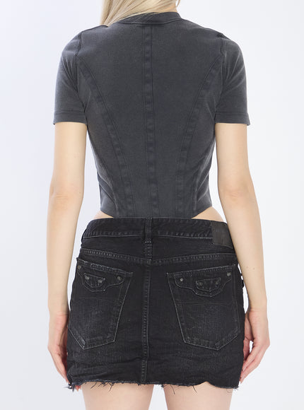 Balenciaga Corseted T-shirt