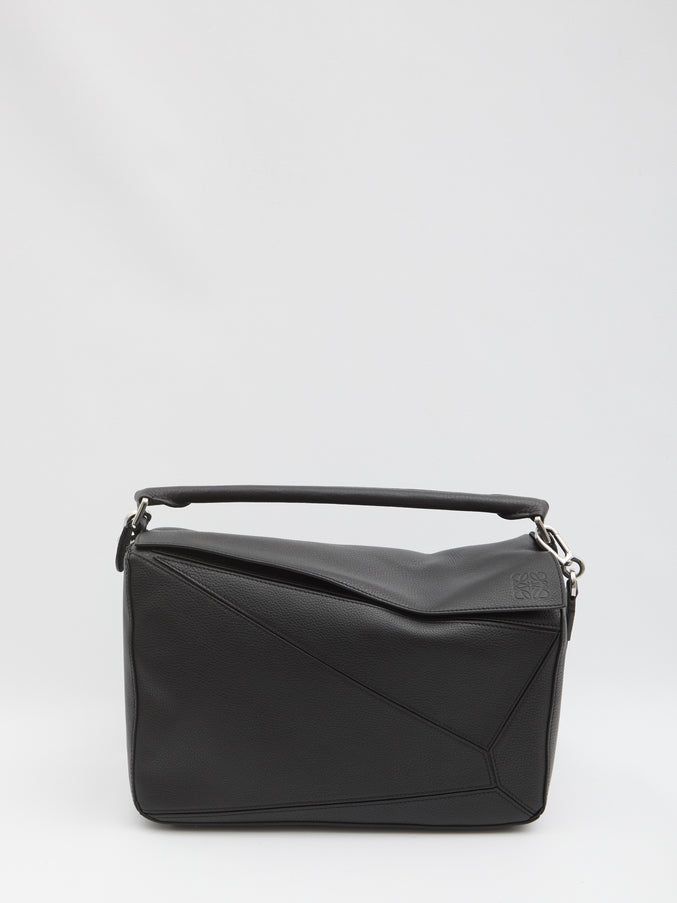 Loewe Puzzle Edge Large Bag QT Black
