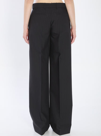Gucci Pinstriped Wool Trousers