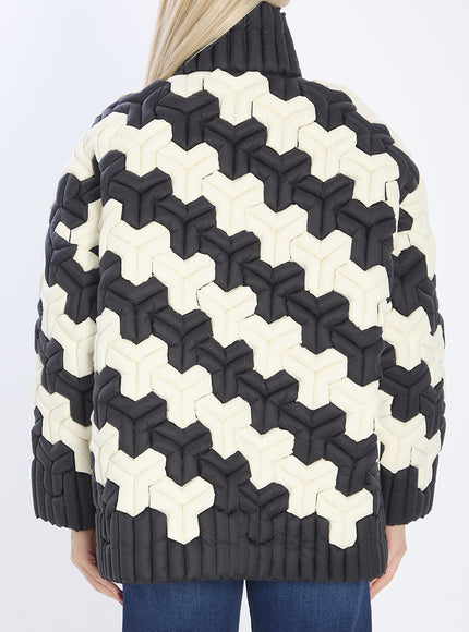 Raxxy Black And White Puffer Jacket