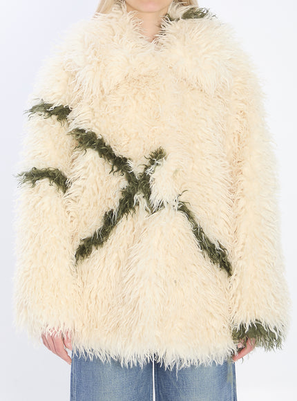 Jakke Cocoon Coat Jacket Cream
