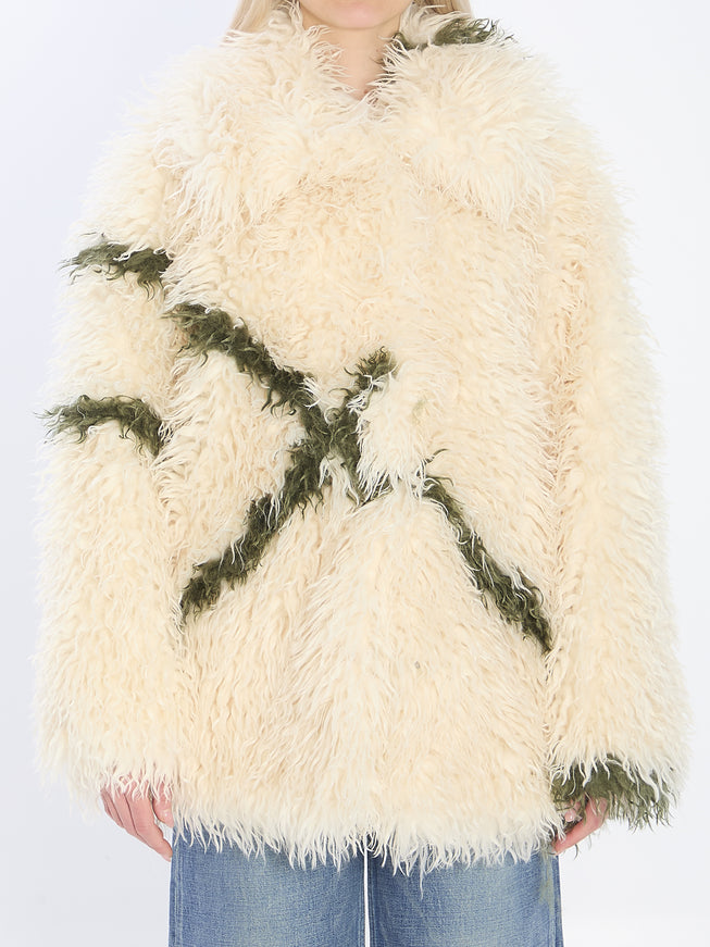 Jakke Cocoon Coat Jacket Cream
