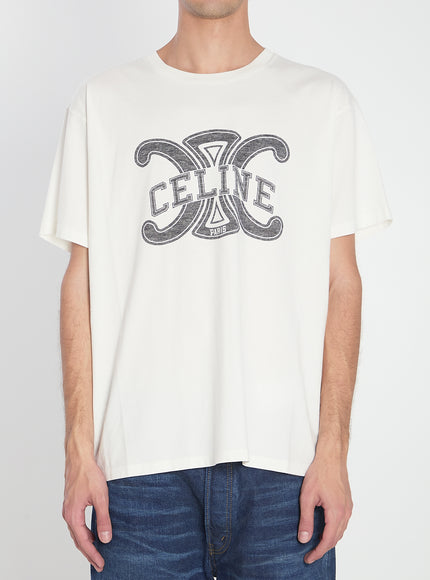 Celine Triomphe T-shirt White