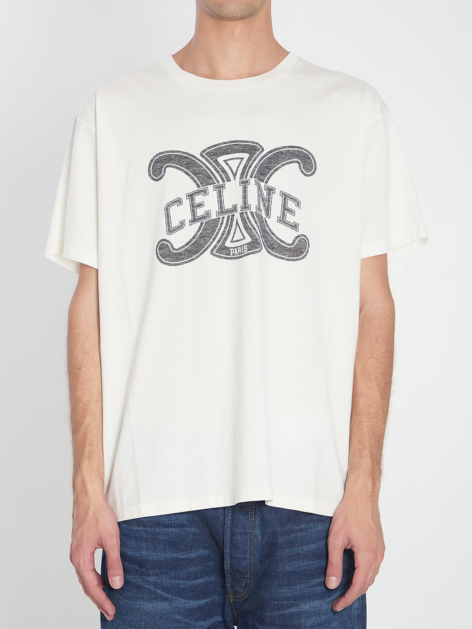 Celine Triomphe T-shirt White