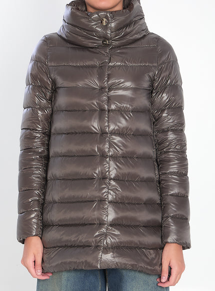 Herno Amelia Light Puffer Jacket Grey