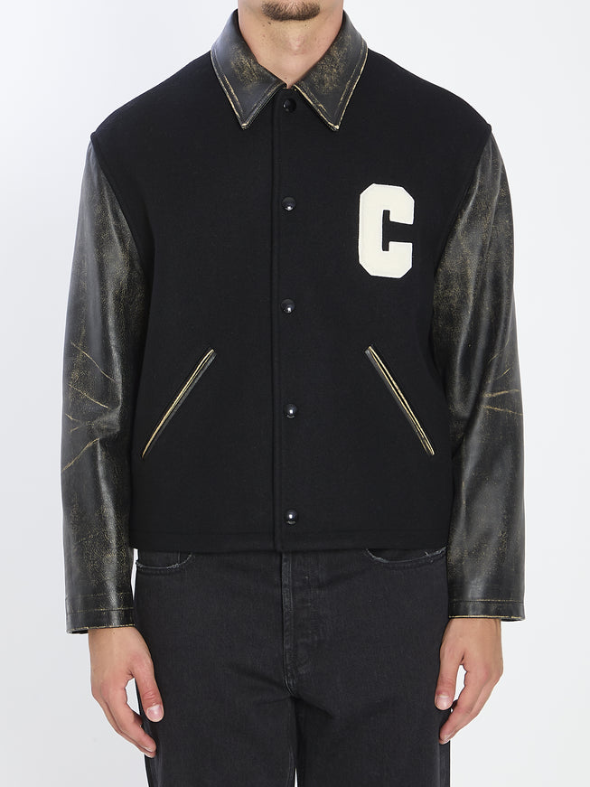 Celine Teddy Jacket Black