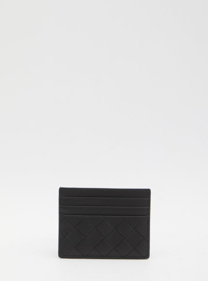 Bottega Veneta Intrecciato Cardholder QT Black
