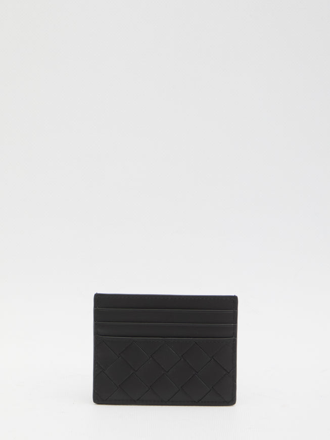 Bottega Veneta Intrecciato Cardholder QT Black