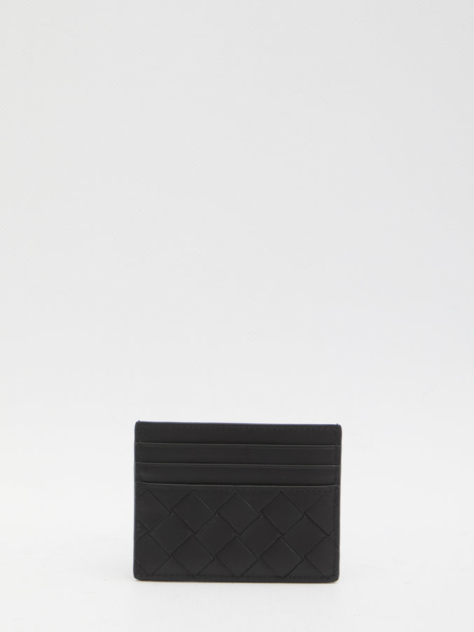Bottega Veneta Intrecciato Cardholder QT Black
