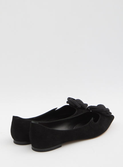 Roger Vivier I Love Vivier Ballerinas With Rose