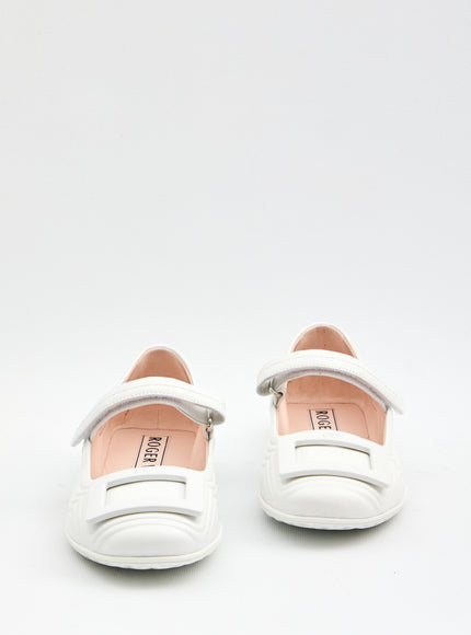 Roger Vivier Viv Low Mary Janes Ballerina