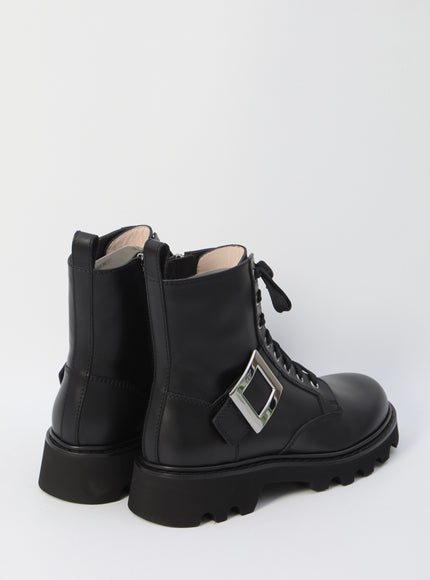 Roger Vivier Viv Rangers Combat Boots