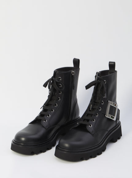 Roger Vivier Viv Rangers Combat Boots