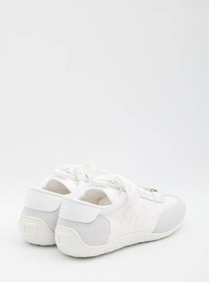 Roger Vivier Viv' Low Sneakers In Suede