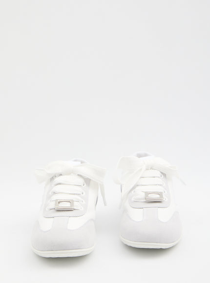 Roger Vivier Viv' Low Sneakers In Suede