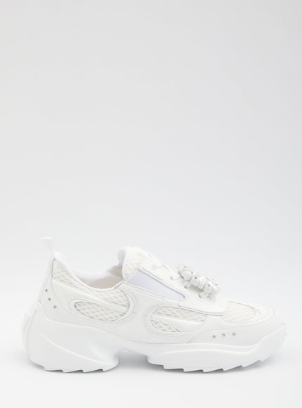 Roger Vivier Viv' On The Run Sneakers White