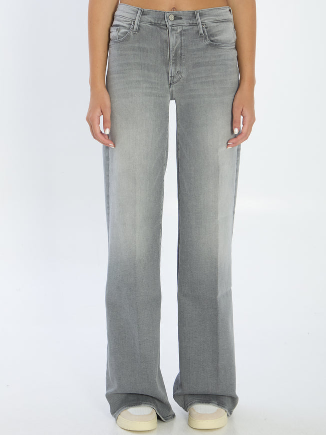 Mother The Twister Heel Denim Jeans Grey
