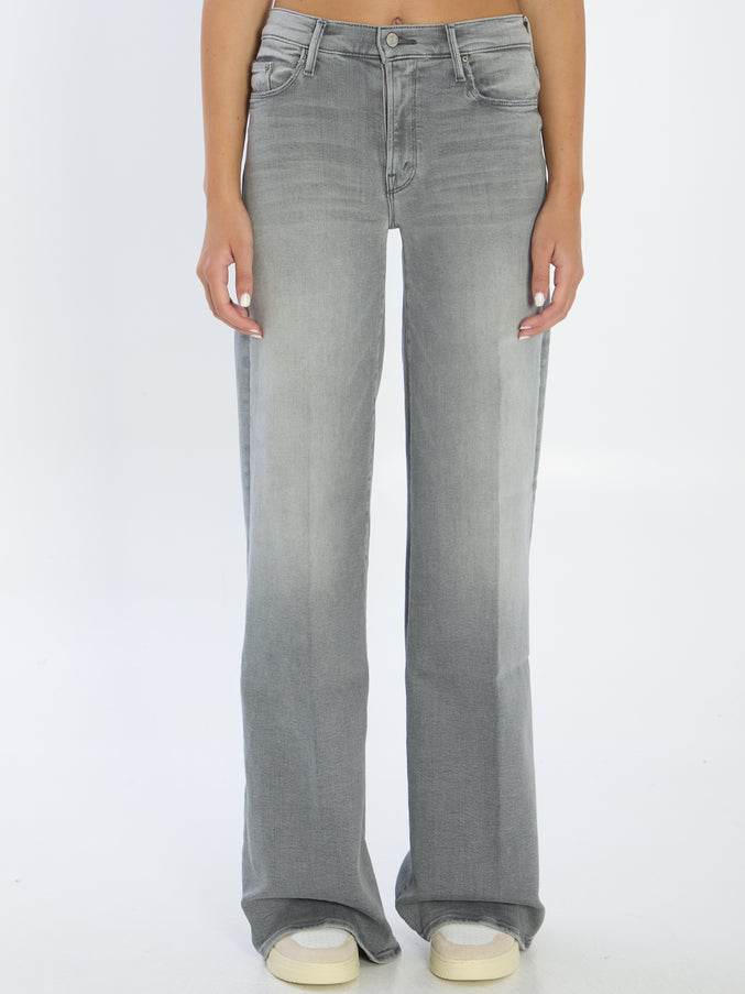 Mother The Twister Heel Denim Jeans Grey